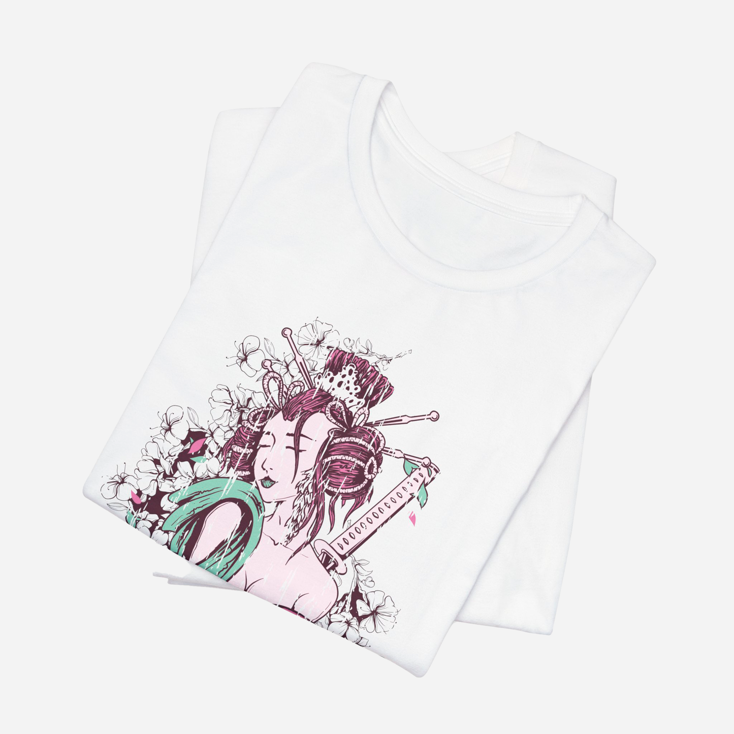 Elegant Geisha tee