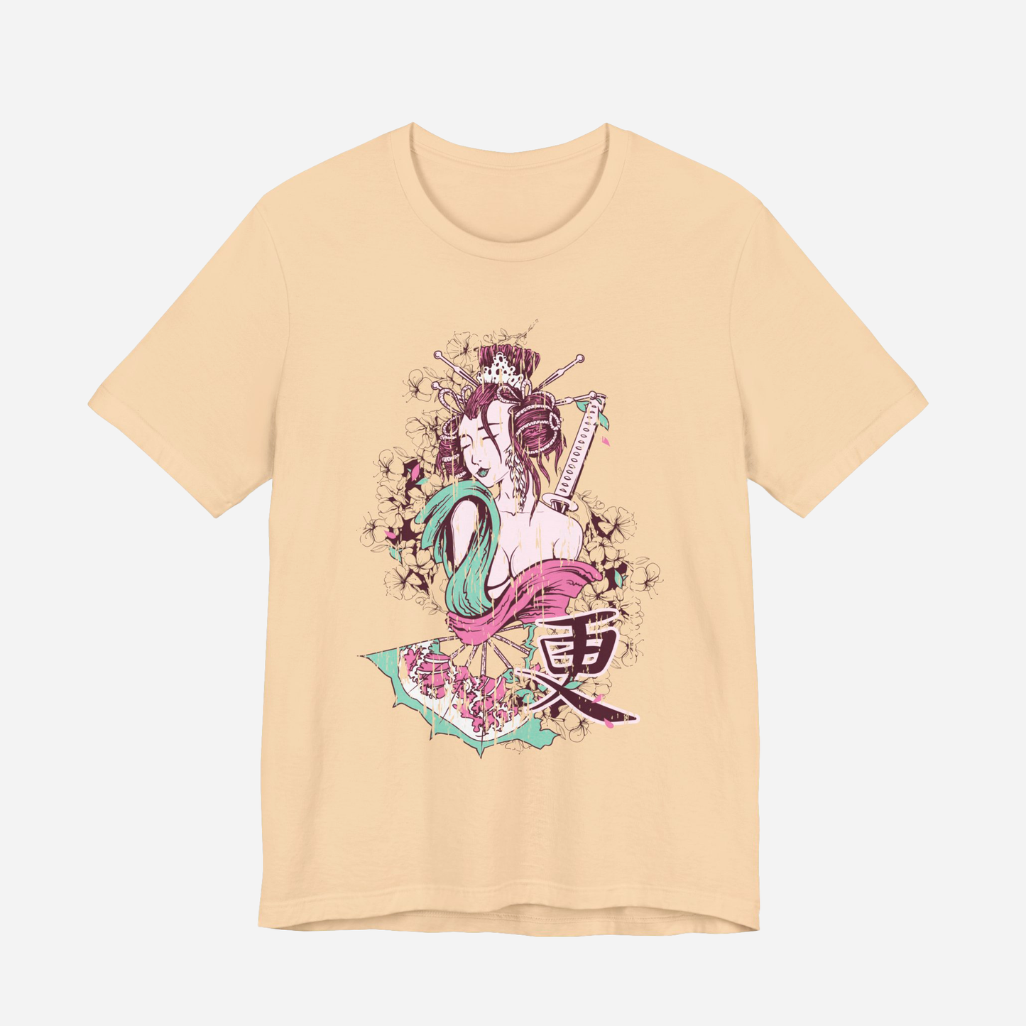 Elegant Geisha tee