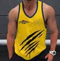 VIRAL EDITION - NEW CUSTOMIZED NCAA CWS01 MIW MICHIGAN WOLVERINES UNISEX TANK TOP