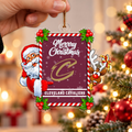 VIRAL EDITION - NEW CUSTOMIZED NBA02 CCA CLEVELAND CAVALIERS CHRISTMAS ACRYLIC ORNAMENT
