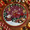 [FAN FAVORITE] NEW CUSTOMIZED NBA02 CCA CLEVELAND CAVALIERS CHRISTMAS TREE SKIRT