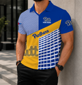 ELITE EDITION - NEW CUSTOMIZED NCAA FBS02 PIP PITTSBURGH PANTHERS POLO SHIRT