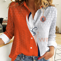 LIMITED DROP - NEW CUSTOMIZED WNBA03 CTS CONNECTICUT SUN WOMEN CASUAL SHIRT