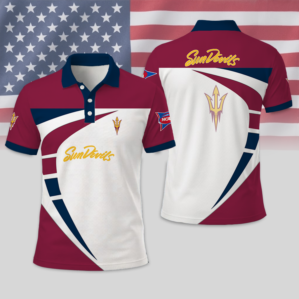 LIMITED EDITION - NEW CUSTOMIZED NCAA FBS04 ASS ARIZONA STATE SUN DEVILS POLO SHIRT, ZIP POLO SHIRT, HOODIE, ZIP HOODIE, T-SHIRT & SWEATSHIRT