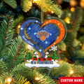 FLASH SALE - NEW CUSTOMIZED NBA04 NYK NEW YORK KNICKS CHRISTMAS ACRYLIC ORNAMENT