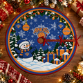 [FAN FAVORITE] NEW CUSTOMIZED NBA04 NYK NEW YORK KNICKS CHRISTMAS TREE SKIRT