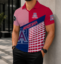 VIRAL EDITION - NEW CUSTOMIZED NCAA CWS06 ARW ARIZONA WILDCATS POLO SHIRT