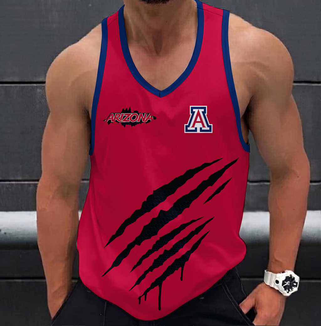 VIRAL EDITION - NEW CUSTOMIZED NCAA CWS06 ARW ARIZONA WILDCATS UNISEX TANK TOP