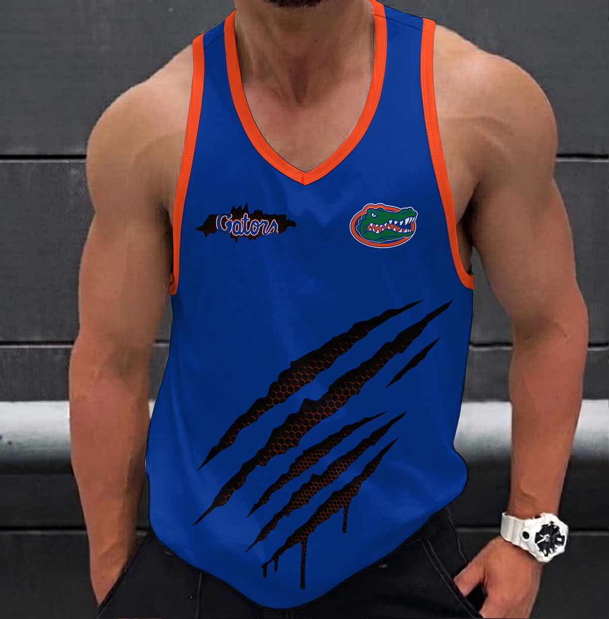 VIRAL EDITION - NEW CUSTOMIZED NCAA CWS08 FLG FLORIDA GATORS UNISEX TANK TOP