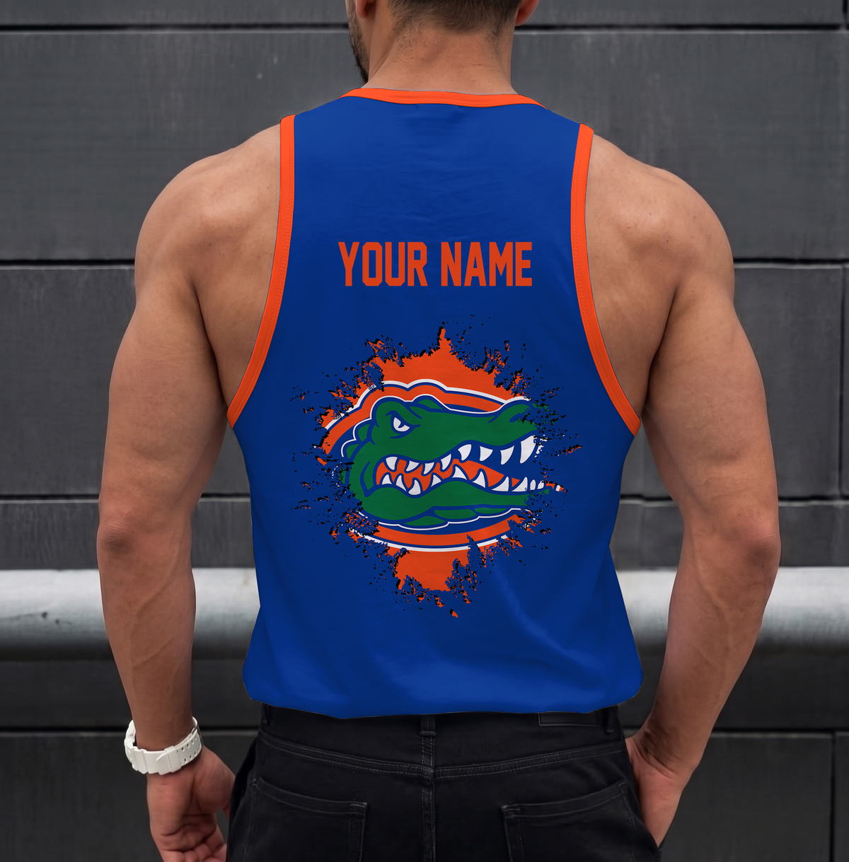 VIRAL EDITION - NEW CUSTOMIZED NCAA CWS08 FLG FLORIDA GATORS UNISEX TANK TOP