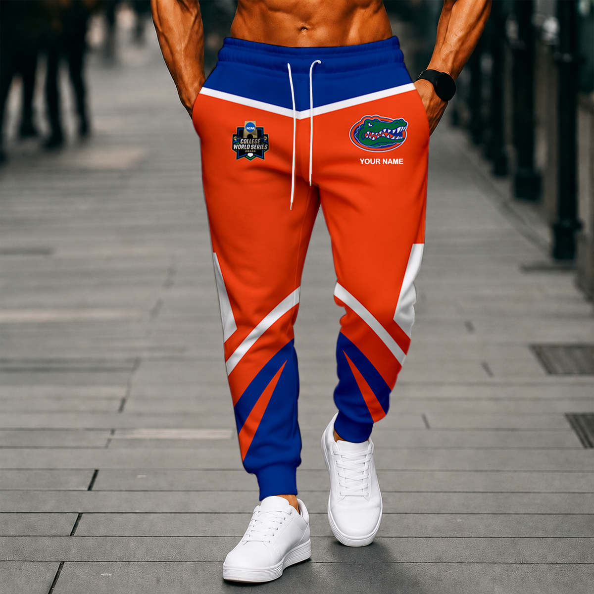 VIRAL EDITION - NEW CUSTOMIZED NCAA CWS08 FLG FLORIDA GATORS SWEATPANTS