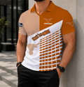 EXCLUSIVE  EDITION - NEW CUSTOMIZED NCAA MAM08 TXL TEXAS LONGHORNS POLO SHIRT