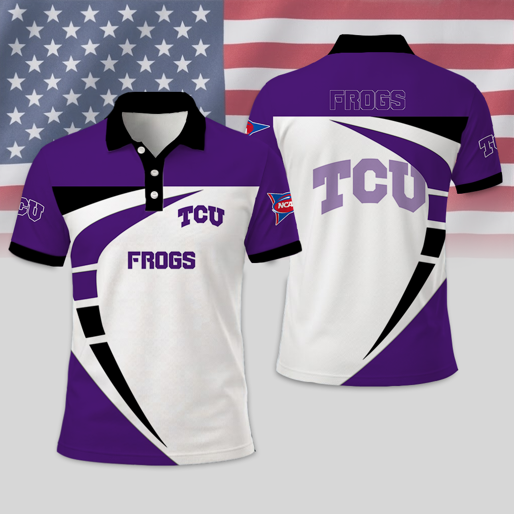 LIMITED EDITION - NEW CUSTOMIZED NCAA FBS09 THF TCU HORNED FROGS POLO SHIRT, ZIP POLO SHIRT, HOODIE, ZIP HOODIE, T-SHIRT & SWEATSHIRT