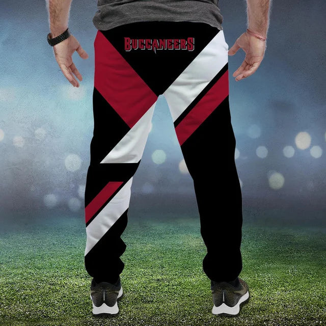 HOT DEAL - NEW CUSTOMIZED NFL10 TBB TAMPA BAY BUCCANEERS SWEATPANTS