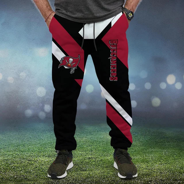 HOT DEAL - NEW CUSTOMIZED NFL10 TBB TAMPA BAY BUCCANEERS SWEATPANTS