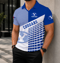 ELITE EDITION - NEW CUSTOMIZED NCAA FBS11 BYU BYU COUGARS POLO SHIRT