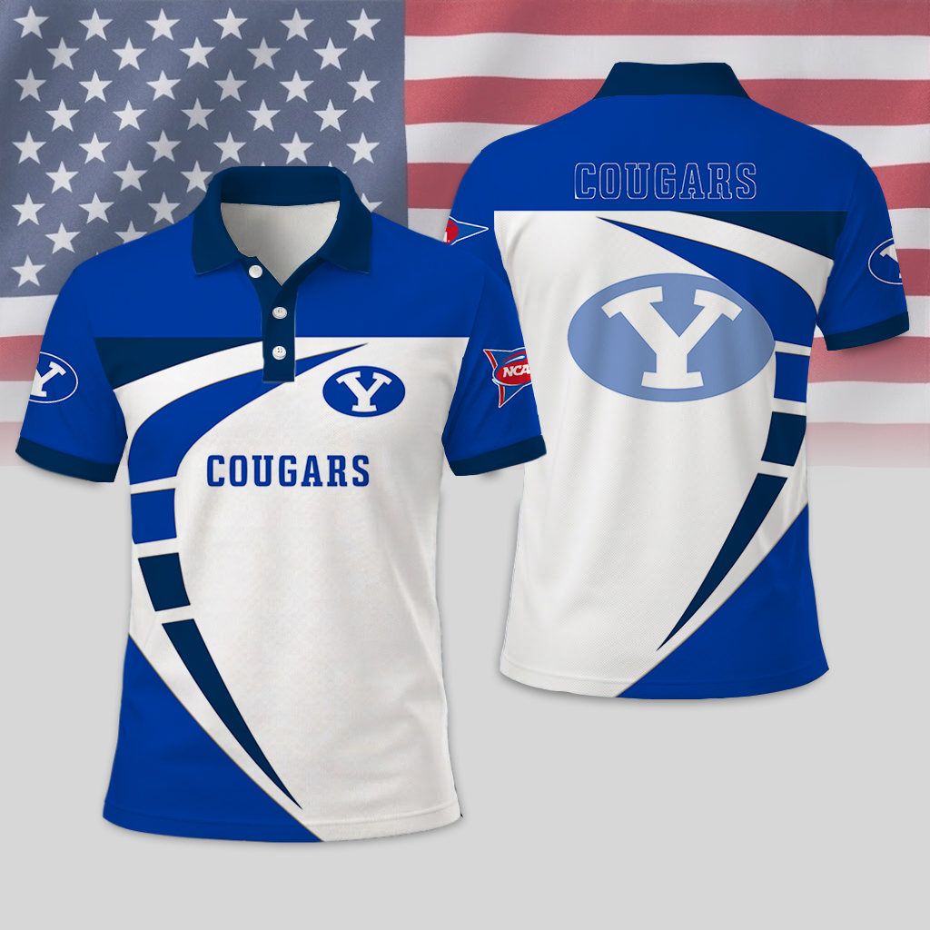 LIMITED EDITION - NEW CUSTOMIZED NCAA FBS11 BYU COUGARS POLO SHIRT, ZIP POLO SHIRT, HOODIE, ZIP HOODIE, T-SHIRT & SWEATSHIRT