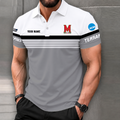 SPECIAL EDITION - NEW CUSTOMIZED NCAA MAM11 MLT MARYLAND TERRAPINS POLO SHIRT