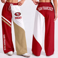 VIRAL EDITION - NEW CUSTOMIZED NFL11 SF49 SAN FRANCISCO 49ERS WOMEN'S WIDE LEG PANTS