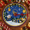 [FAN FAVORITE] NEW CUSTOMIZED NBA12 GSW GOLDEN STATE WARRIORS CHRISTMAS TREE SKIRT