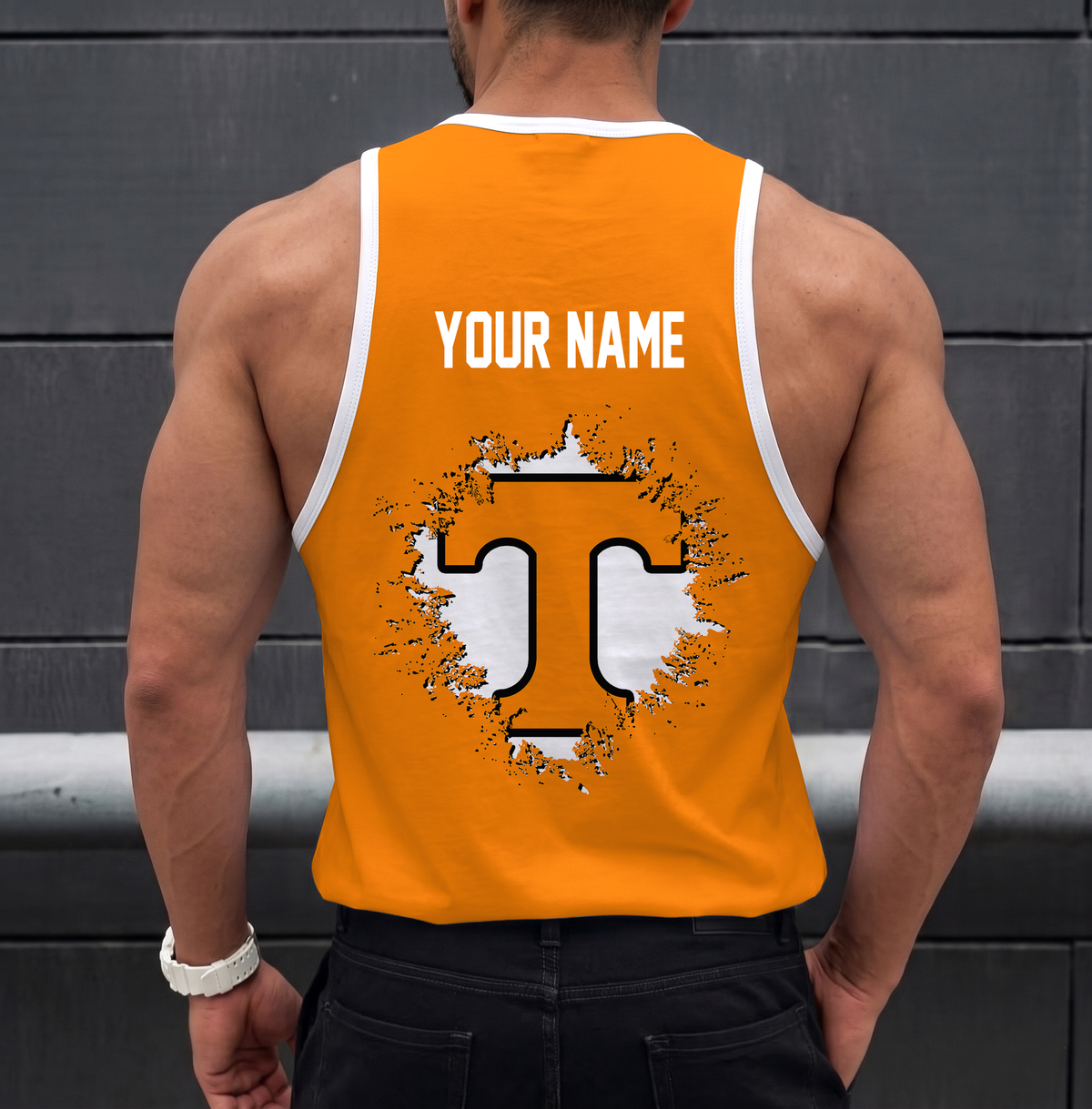 VIRAL EDITION - NEW CUSTOMIZED NCAA CWS12 TNV TENNESSEE VOLUNTEERS UNISEX TANK TOP