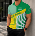 ELITE EDITION - NEW CUSTOMIZED NCAA FBS14 OGD OREGON DUCKS POLO SHIRT