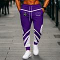 VIRAL EDITION - NEW CUSTOMIZED NCAA CWS14 THF TCU HORNED FROGS SWEATPANTS
