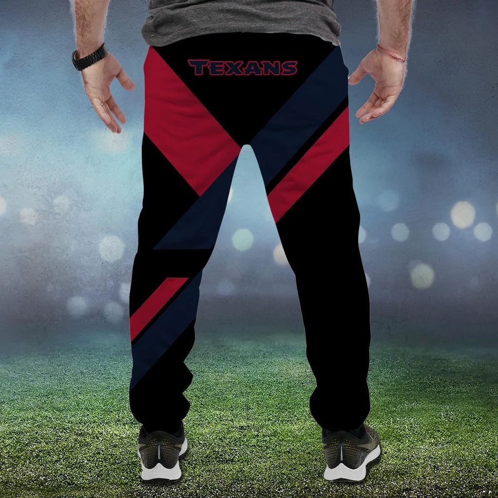 HOT DEAL - NEW CUSTOMIZED NFL15 HTT HOUSTON TEXANS SWEATPANTS