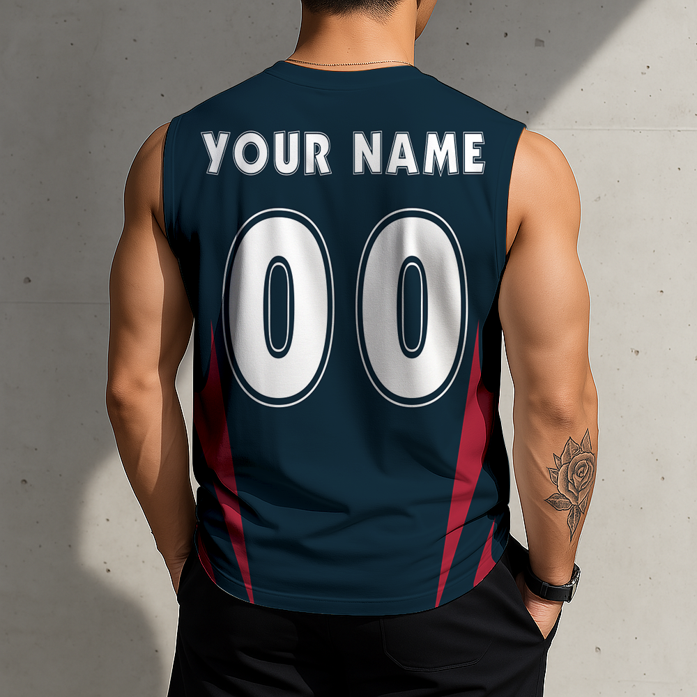 SPECIAL EDITION - NEW CUSTOMIZED NFL15 HTT HOUSTON TEXANS MEN'S GYM SHIRT