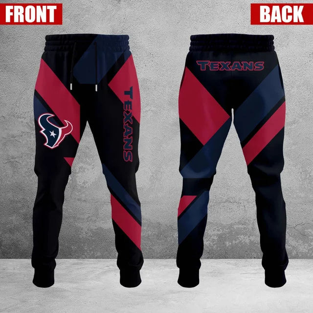 HOT DEAL - NEW CUSTOMIZED NFL15 HTT HOUSTON TEXANS SWEATPANTS