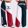 VIRAL EDITION - NEW CUSTOMIZED NFL15 HTT HOUSTON TEXANS WOMEN'S WIDE LEG PANTS