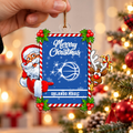 VIRAL EDITION - NEW CUSTOMIZED NBA15 OMA ORLANDO MAGIC CHRISTMAS ACRYLIC ORNAMENT