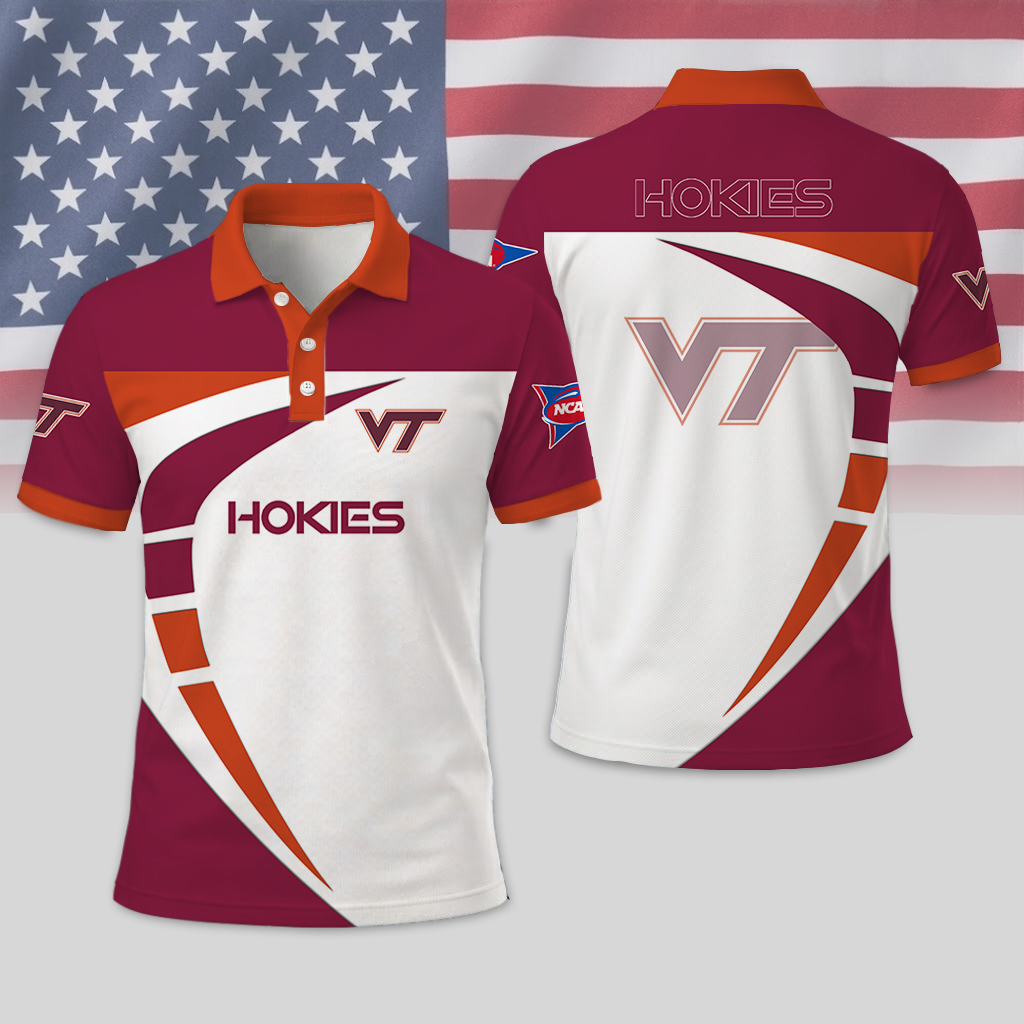 LIMITED EDITION - NEW CUSTOMIZED NCAA FBS15 VTH VIRGINIA TECH HOKIES POLO SHIRT, ZIP POLO SHIRT, HOODIE, ZIP HOODIE, T-SHIRT & SWEATSHIRT