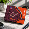 EXCLUSIVE EDITION - NEW CUSTOMIZED NCAA FBS15 VTH VIRGINIA TECH HOKIES LEATHER WALLET