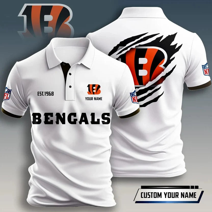 VIRAL EDITION - NEW CUSTOMIZED NFL16 CCB CINCINNATI BENGALS T-SHIRT, POLO SHIRT, ZIP POLO SHIRT, HOODIE, ZIP HOODIE & SWEATSHIRT