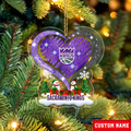 FLASH SALE - NEW CUSTOMIZED NBA16 SKI SACRAMENTO KINGS CHRISTMAS ACRYLIC ORNAMENT