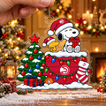 FLASH SALE - NEW CUSTOMIZED NBA17 AHA ATLANTA HAWKS CHRISTMAS ACRYLIC ORNAMENT