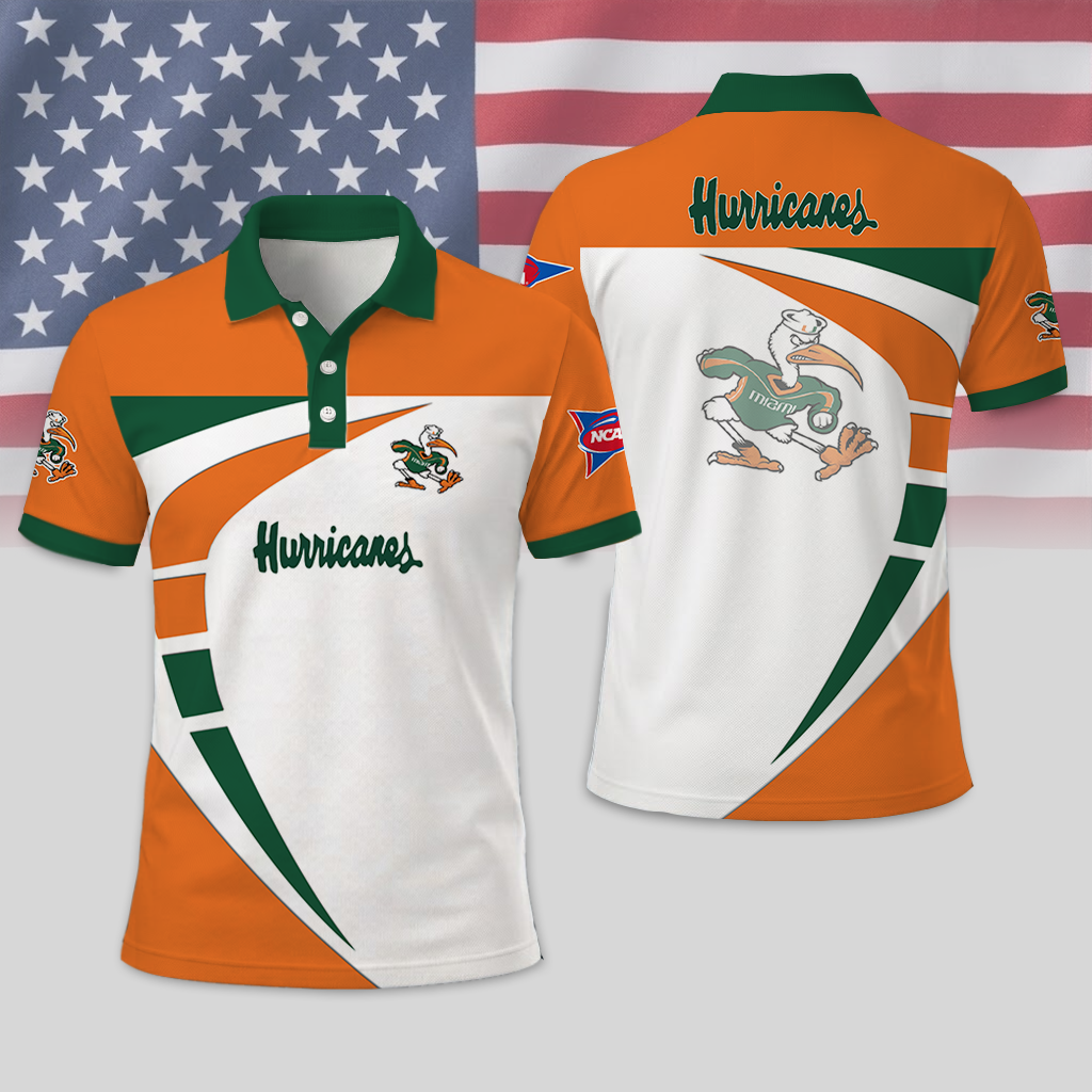 LIMITED EDITION - NEW CUSTOMIZED NCAA FBS17 MIH MIAMI HURRICANES POLO SHIRT, ZIP POLO SHIRT, HOODIE, ZIP HOODIE, T-SHIRT & SWEATSHIRT