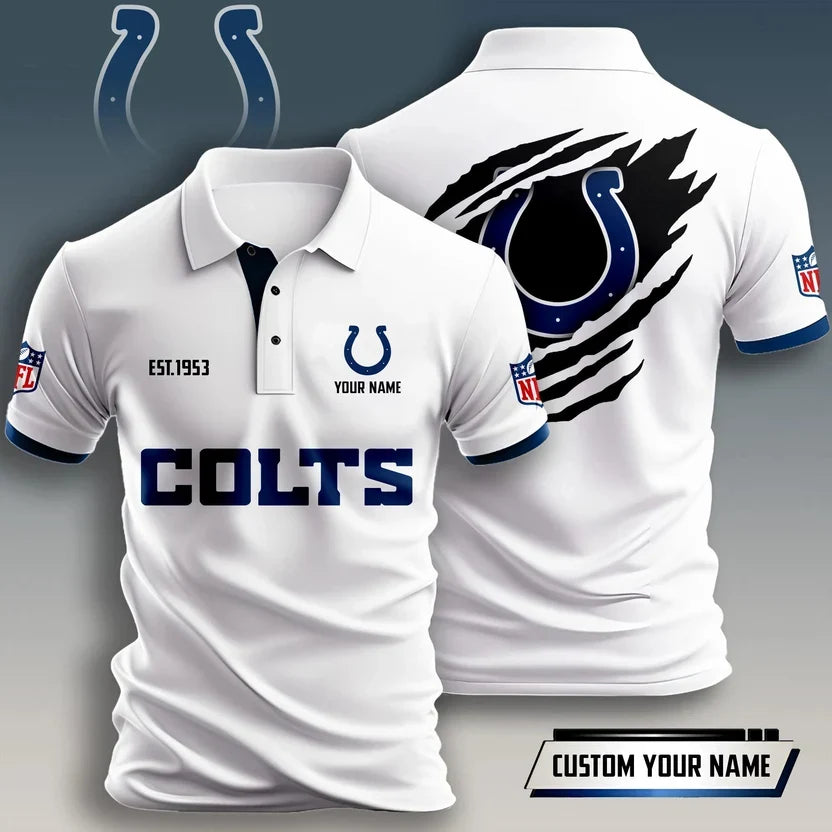 VIRAL EDITION - NEW CUSTOMIZED NFL17 IDC INDIANAPOLIS COLTS T-SHIRT, POLO SHIRT, ZIP POLO SHIRT, HOODIE, ZIP HOODIE & SWEATSHIRT