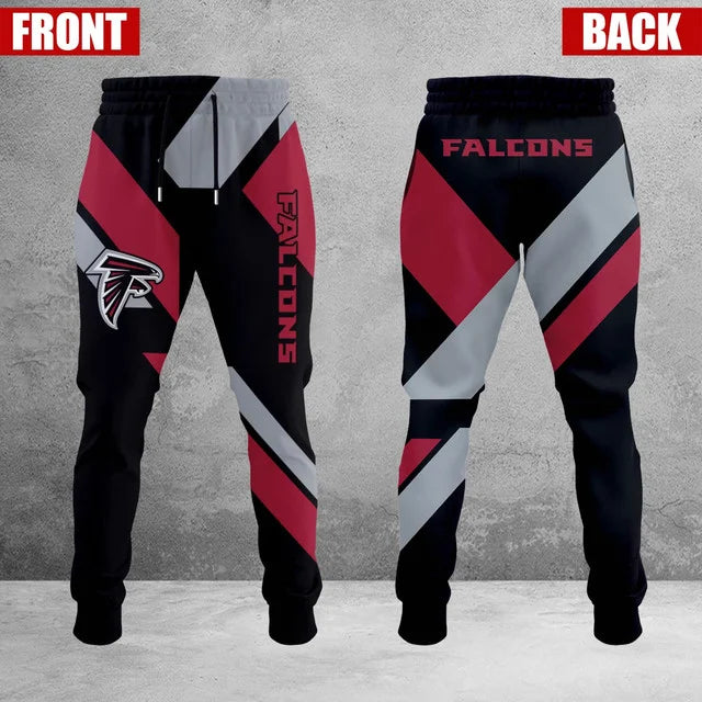 HOT DEAL - NEW CUSTOMIZED NFL18 ATF ATLANTA FALCONS SWEATPANTS