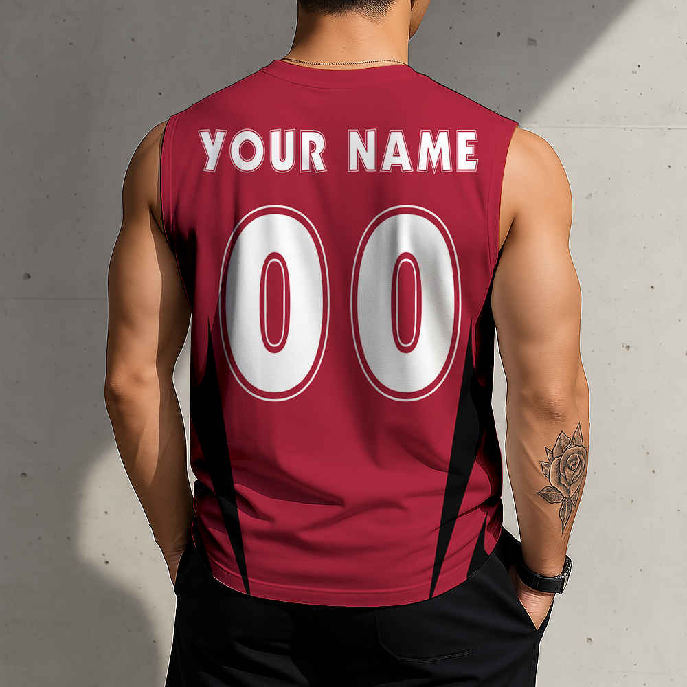 SPECIAL EDITION - NEW CUSTOMIZED NFL18 ATF ATLANTA FALCONS MEN'S GYM SHIRT