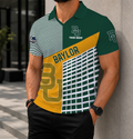 EXCLUSIVE  EDITION - NEW CUSTOMIZED NCAA MAM18 BAB BAYLOR BEARS POLO SHIRT