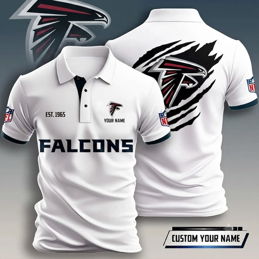 VIRAL EDITION - NEW CUSTOMIZED NFL18 ATF ATLANTA FALCONS T-SHIRT, POLO SHIRT, ZIP POLO SHIRT, HOODIE, ZIP HOODIE & SWEATSHIRT