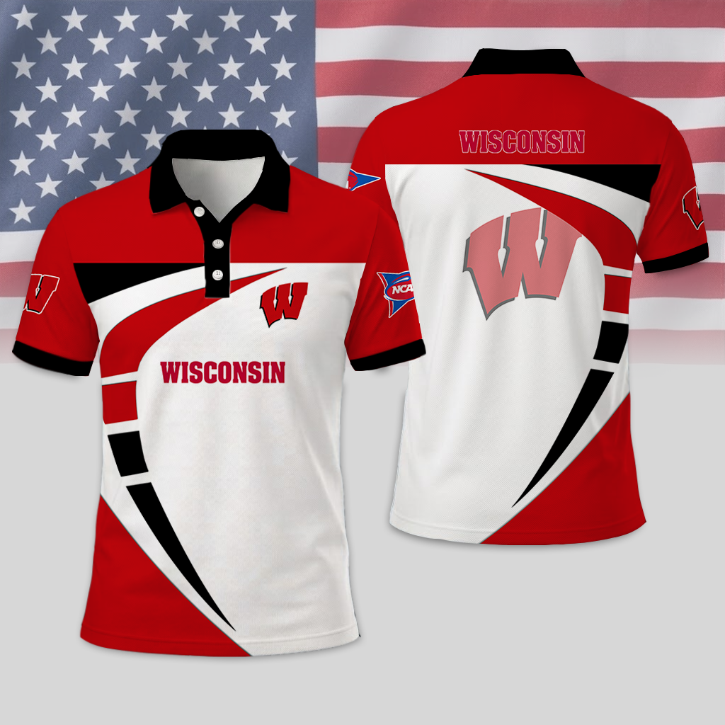LIMITED EDITION - NEW CUSTOMIZED NCAA FBS18 WSB WISCONSIN BADGERS POLO SHIRT, ZIP POLO SHIRT, HOODIE, ZIP HOODIE, T-SHIRT & SWEATSHIRT