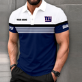 VIRAL EDITION - NEW CUSTOMIZED NFL32 NYG NEW YORK GIANTS POLO SHIRT