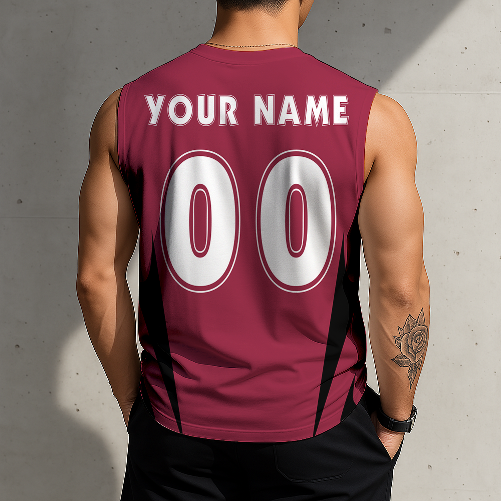 SPECIAL EDITION - NEW CUSTOMIZED NFL20 ARC ARIZONA CARDINALS MEN'S GYM SHIRT
