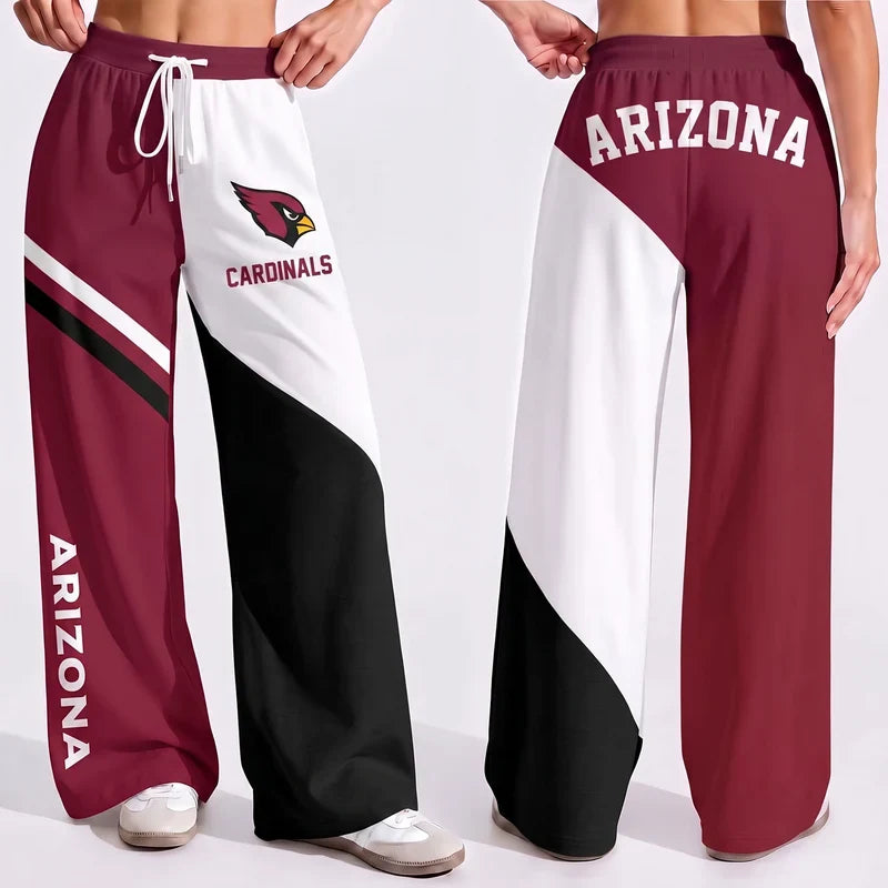 VIRAL EDITION - NEW CUSTOMIZED NFL20 ARC ARIZONA CARDINALS WOMEN'S WIDE LEG PANTS
