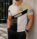 EXCLUSIVE  EDITION - NEW CUSTOMIZED NCAA MAM20 PUB PURDUE BOILERMAKERS POLO SHIRT