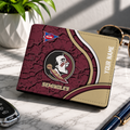 EXCLUSIVE EDITION - NEW CUSTOMIZED NCAA FBS21 FLS FLORIDA STATE SEMINOLES LEATHER WALLET