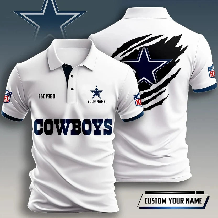 VIRAL EDITION - NEW CUSTOMIZED NFL21 DCB DALLAS COWBOYS T-SHIRT, POLO SHIRT, ZIP POLO SHIRT, HOODIE, ZIP HOODIE & SWEATSHIRT